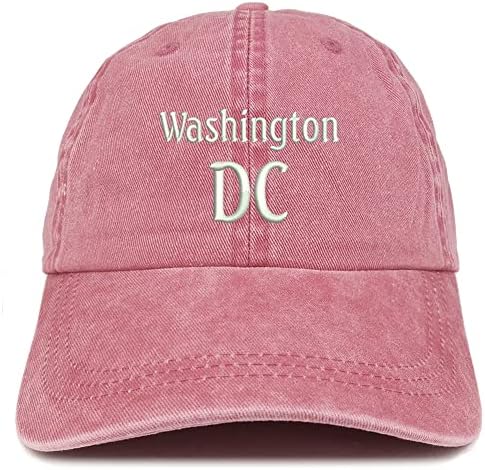 Loja de vestuário da moda Washington DC Bordado bordado com tampa de beisebol lavado