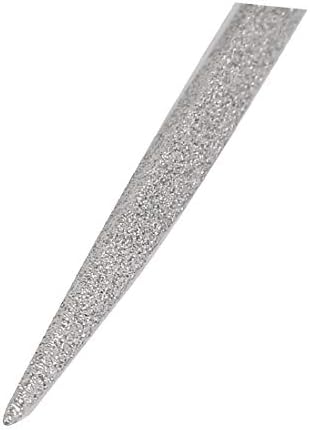 X-dree 4mm Largura de 3,5 mm de espessura de 140 mm de comprimento total Triangular Forma Triangular Arquivo de diamante