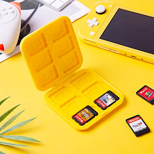 Suporte para cartas de jogo de switch perfeito para Nintendo Switch Lite/ Switch OLED, fofo kawaii portátil fino