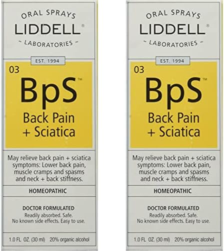 Liddell Homeopathic Back Dor Spray Spray, 1 onça