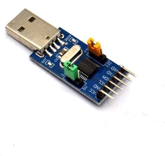 Módulo de combinação CH341T USB para i2C iiC UART USB para TTL Download em série de chip único