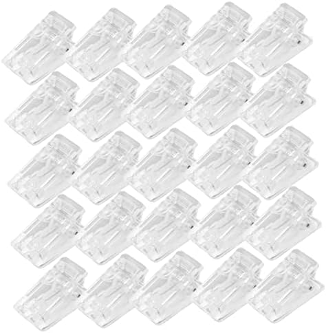 Hemoton 50pcs Auto-adesivo clipe pequeno grampos pequenos para artesanato cabides nítidos Clipes de adesivos de emblema