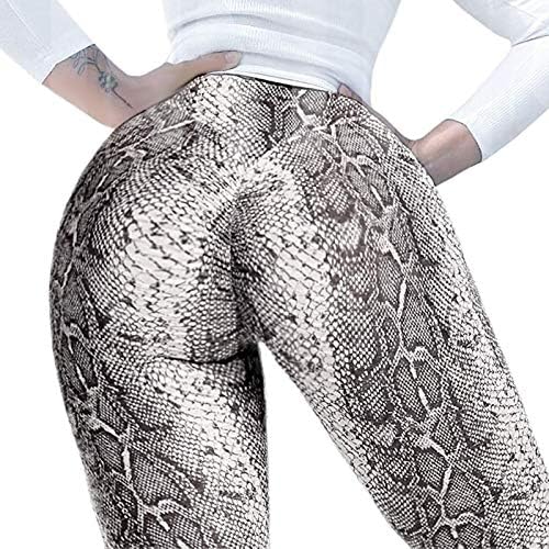 Leggings de exercícios para mulheres Moda de moda elevador de pele Ponta de fitness Padrão esportes de treino