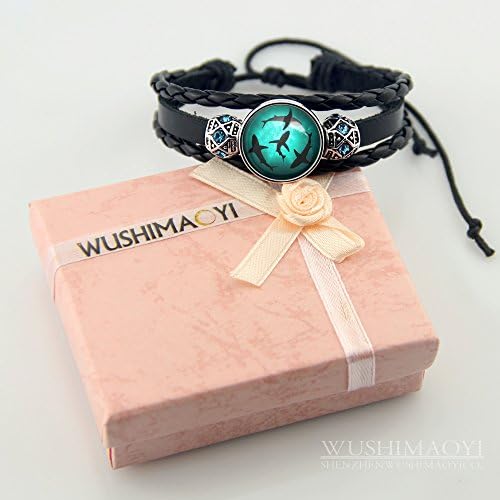 Wushimaoyi Circling Sharks Bracelet Pulseira de jóias personalizadas Bracelet Gifts Personalize seu próprio estilo