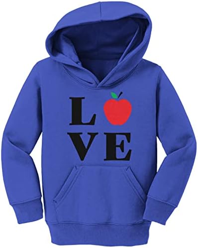 Haase Unlimited Love Apple - Apple Picking Orchard Toddler/Youth Fleece Hoodie