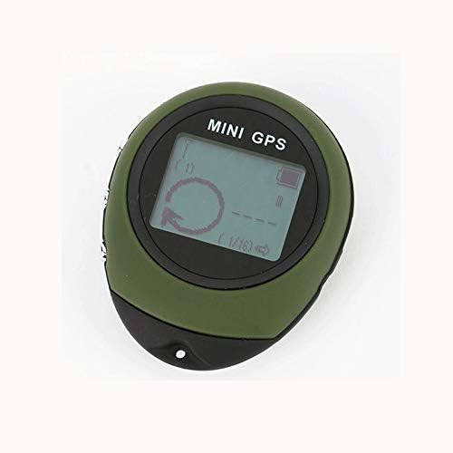 XWWDP Mini GPS Receiver Navegação ao ar livre Localização de localização Finder USB recarregável com bússola para caminhada de