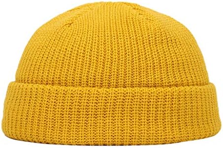 Caps de algodão iopqo para mulheres mantêm chapéu de lã Winter Hemming moda casual unissex chapéu de esqui hollow out beisebol