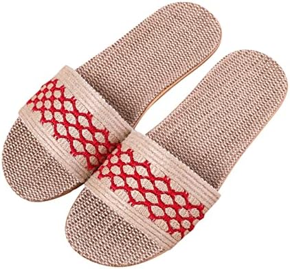 Slippers for Women Summer Summer Comfort Slip em sandálias para mulheres chinelos de chuveiro de dedo do pé para mulheres