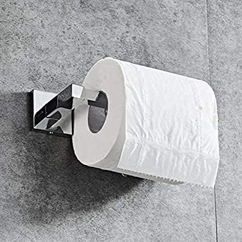 Zldxdp banheiro papel higiênico suporte de aço inoxidável
