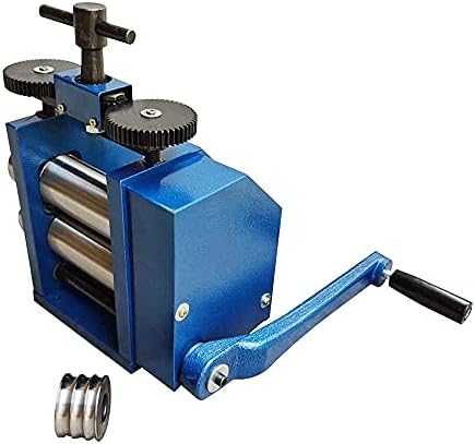 Máquina de moinho de rolamento manual DNYSYSJ, máquina de moagem de aço de combinação azul, ferramenta de imprensa