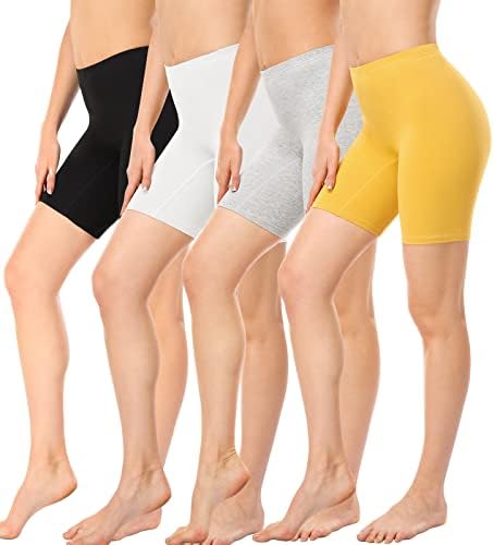 Calcinha de shorts de menino para mulheres shorts de motociclista de algodão Mulheres 8 em pernas compridas
