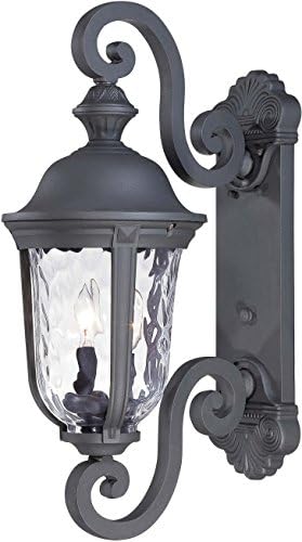 Luz de parede ao ar livre Minka Lavery 8991-61 Lanterna de parede externa Ardmore, 40 watts, ferrugem