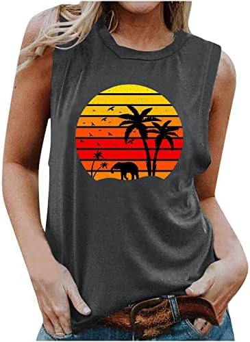Camiseta do pôr do sol para mulheres retrô por sol gráfico camiseta fofa camisetas