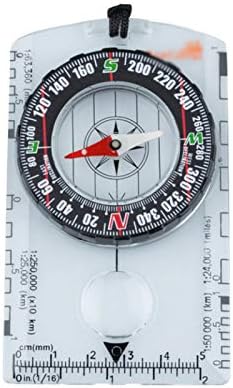 Czdyuf Multifuncional Map Compass, North Needle, Orientando Profissional Profissional de alta precisão Portátil Sports