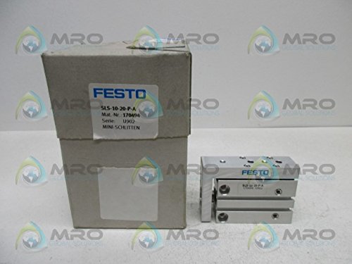 Festo SLS-10-20-P-A, Cilindro Mini-Slide Pneumático, 170494 SLS-10-20-P-A-A