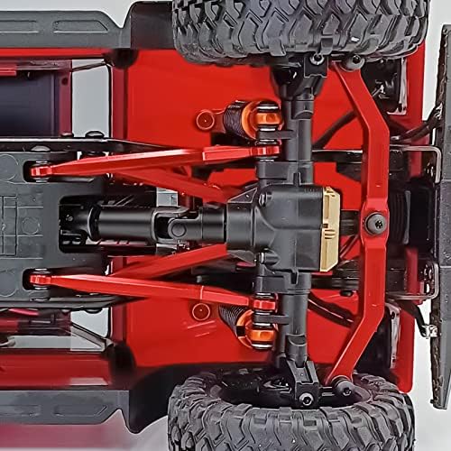 2pcs eixos de acionamento de aço duro RC Driveshafts para atualização de 1:18 trx4-m trx4m