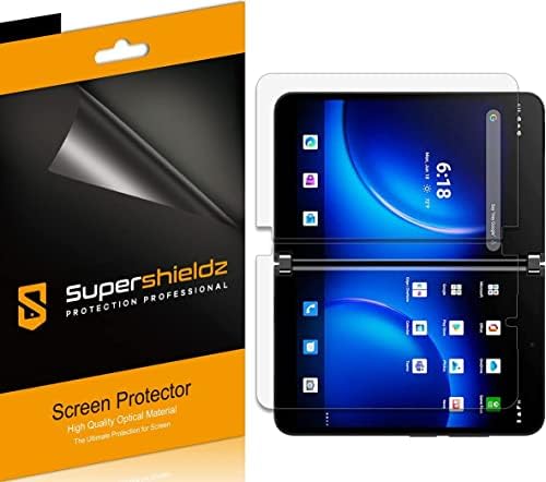 Supershieldz projetado para Microsoft Surface Duo 2 Protetor de tela, Escudo Clear de alta definição