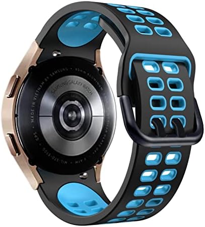 Tiras de silicone de 20 mm de End de Coepmg para Samsung Watch 4 Classic 46 42mm Bracelet Watch4 44 40mm Repollo de reposição Bandana