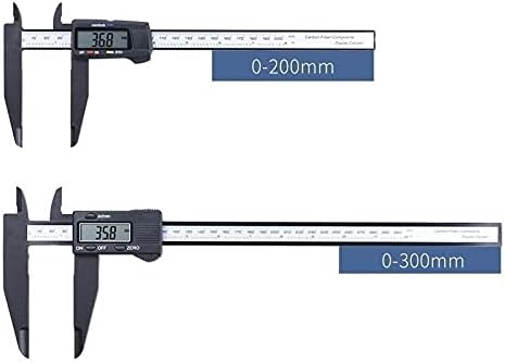 SLATIOM Gama de grande medida Pinça digital Medição longa JAW ELECRICO VERNIER PILIMER