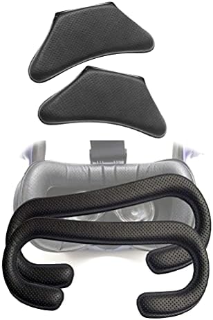 Tambee Face Foam Vive Pro VR Substituição Substituição de espuma de fone de ouvido para htc vive pro vr pu capa de couro face bloco