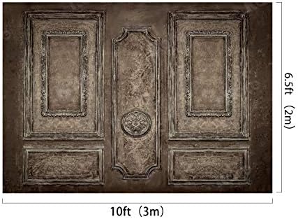 Kate 10 × 6,5 pés de madeira escura cenário retro de madeira foto de fundo de pano de fundo Browm para fotos
