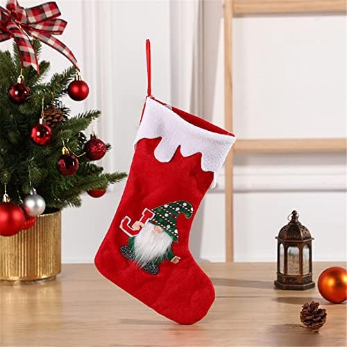 Grandes ovos de Páscoa decorativos para exibição meias de Natal Mini meias Santa Bolsa de Presente de Candy Decorações de