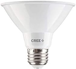 Iluminação Cree Par30S-75W-P1-30K-40FL-E26-U1 PRO SERIA PAR30 Pescoço curto Inundação interna 75W Bulbo LED equivalente 1000, branco