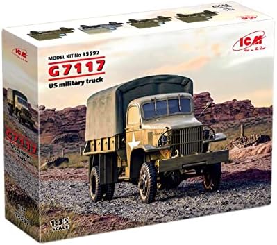 ICM 35597 G7117, caminhão militar dos EUA - Escala 1:35