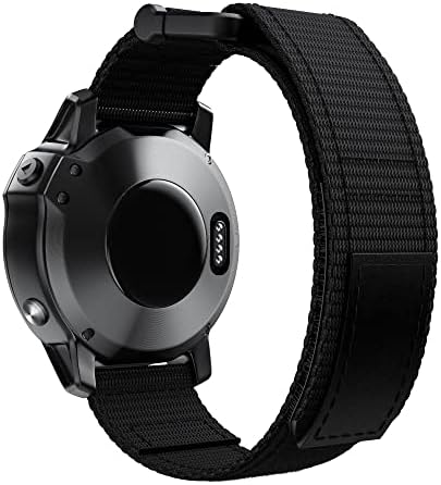 Twrqa 22 26mm Fashion Style Strap for Forerunner 935 Quatix5 S60 Watch Nylon Wrist Band para Garmin Fenix ​​5x 5 Plus 6x 6 Pro
