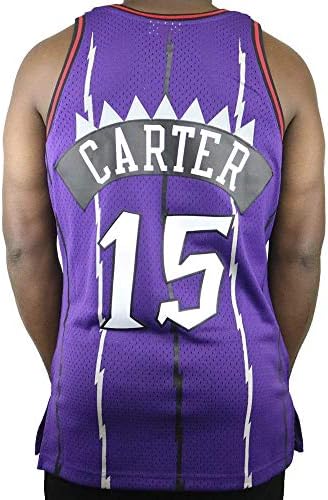 Mitchell e Ness Vince Carter Toronto Raptors Purple Retwrack Swingman Jersey