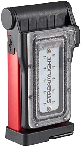 Streamlight 61501 FlipMate USB Recarregável Multifunction Compact Work Light, vermelho