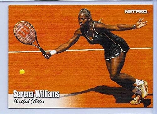 Serena Williams 2003 NetPro 1º Card Photo Tennis ROOKIE!