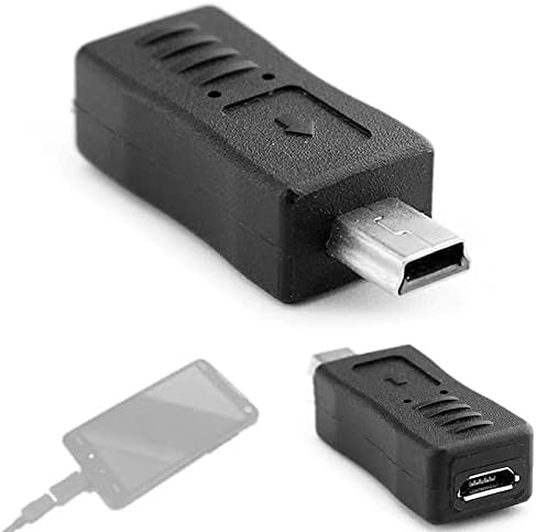Interface USB USB 2.0 Mini USB para micro adaptador feminino USB.