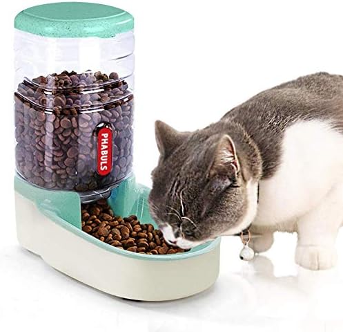 Alimentador automático de gatos alimentador de gatos alimentador de cães e alimentador de alimentador de animais de estimação de