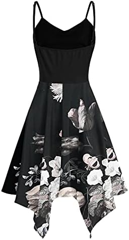 NYYBW Fashion Camis Dress Handkerchief Tamanho das mulheres Prinha assimétrica de girassol Plus Feminino de vestidos femininos