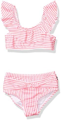 Biquíni de biquíni de Nautica Girls Configurado com UPF 50+ Protection Sun Protection