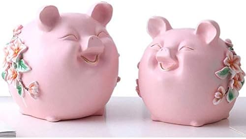 WSZJJ Cerâmica Piggy Bank Coin Bank Dinheiro Decoração de berçário para crianças