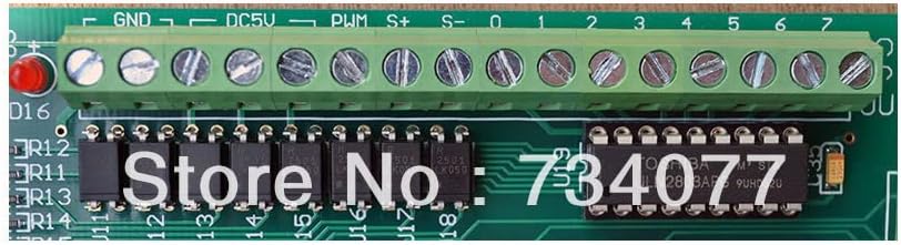 Davitu Motor Controller - 3 eixos CNC USB Cartão 200kHz Interface da placa
