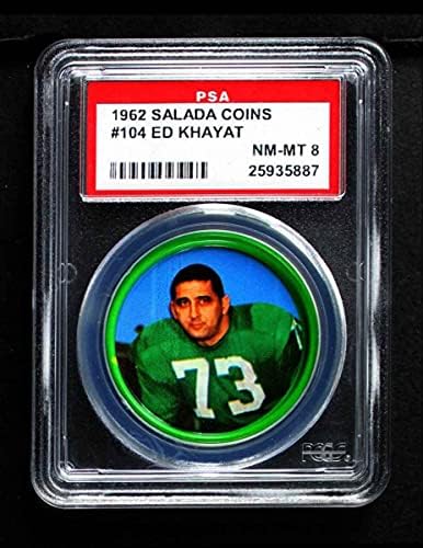 1962 Coins Salada 104 Ed Khayat PSA PSA 8.00