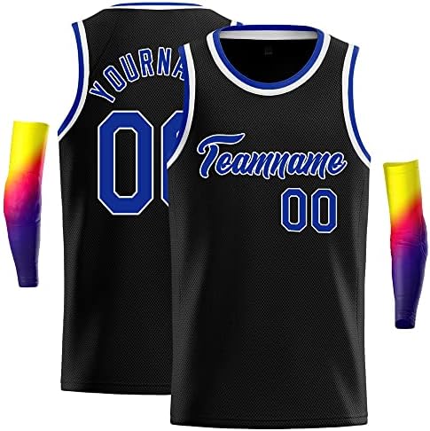 Jersey de basquete personalizada costurava ou impressa a tampa de tanque de uniforme de equipe para homens/crianças