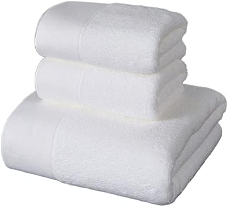LMMDDP TOLHA TOLHA TOLHA Caixa de presente Toalha de banheiro de algodão três set adultos adultos espessados ​​toalha