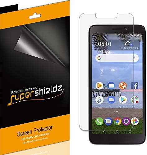 Supershieldz projetado para Alcatel TCL A1 e Alcatel Insight Screen Protector, Escudo Clear de alta definição