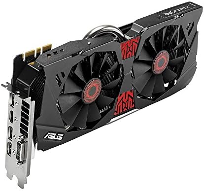 Asus Strix GeForce GTX 980 com overclock 4 GB DDR5 256 bits DisplayPort HDMI 2.0 DVI-I Gráfico Cartão