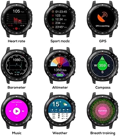 YBOS GPS Smart Compass Altitude Barometer Running Sport Watches