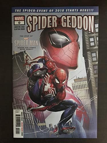 Spider-Geddon 0 Primeira impressão original 2018 Marvel Comic Book Near