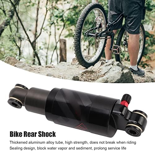 Absorvedor de choque de bicicleta Luqeeg, amortecedor de choque pneumático 5.90x0.90, reduza a vibração de bicicleta traseira de