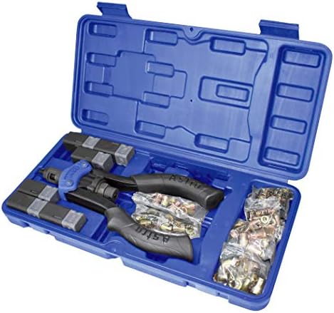 Astro Pneumatic Tool 1451 10 Micro Hand Rivet Setter Kit - Metric & SAE