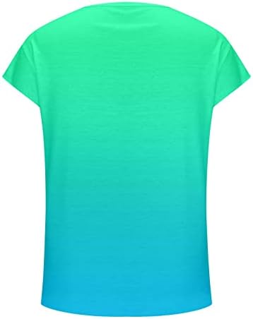 Top Bustier camiseta para o outono feminino Summer Manga curta de manga moderna Crew Crew pescoço brunch dupe slim tunic tee 29