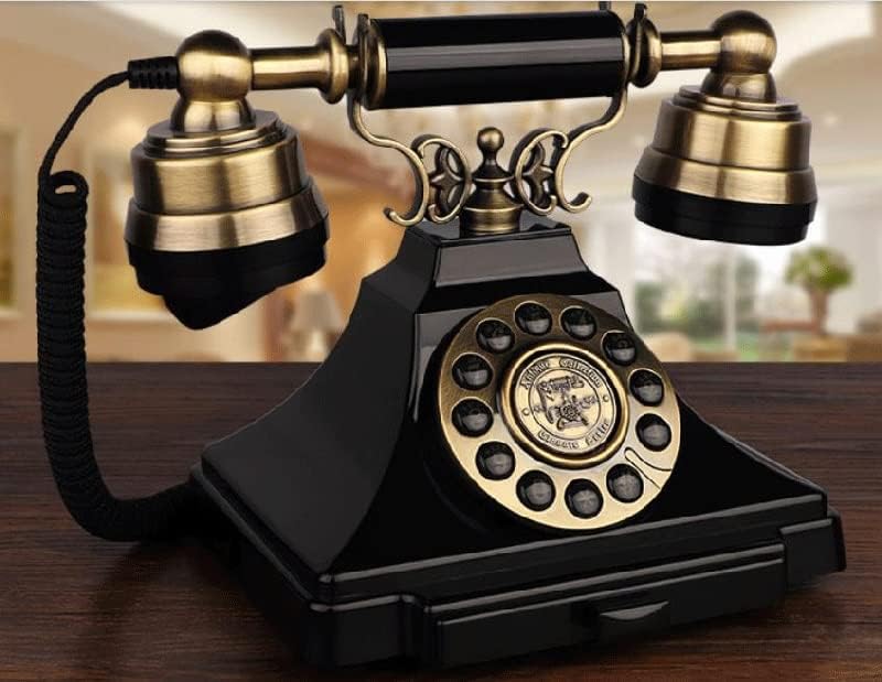 Quul Antique Telephone Home Fashion Telefone clássico clássico telefone antigo