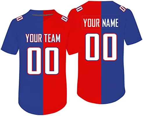 Jersey de meia cor personalizada Design personalizado suas próprias camisas de futebol para homens jovens mulheres jovens